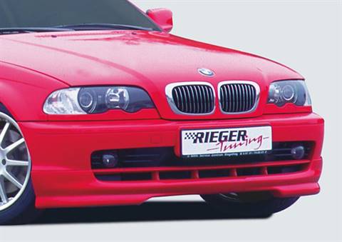 Sottoparaurti Rieger BMW E46 Coupe' senza lama integrata no M-technk