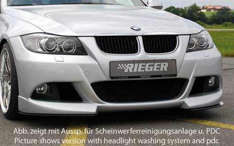 Paraurti Rieger BMW E90/91 fino 08/2008 con PDC