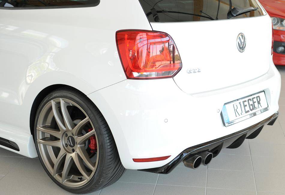 Diffusore Rieger Polo 6R GTI per marm.doppia SX fino 01.14 nero luci - VW  Polo 6R - Rabanser Onlinestore