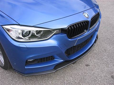 Lama carbonio ant BMW F30/31 per paraurti originale M-Technik