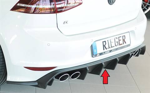 Diffusore Rieger Golf 7 R+R-line fino '17 per termin.duplex 4x115x70