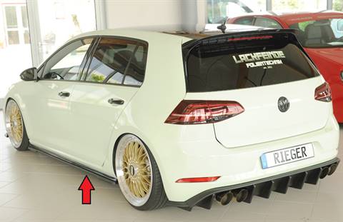 Lama sottoporta Sx Rieger Golf 7 GTI/GTD/GTE+R per sottoporta.origin