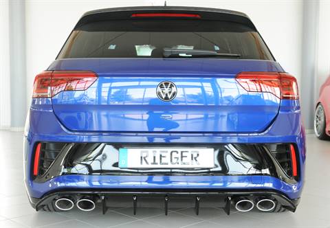 Diffusore Rieger T-Roc R R-line dal '22 per 4 terminali 4x107 nero