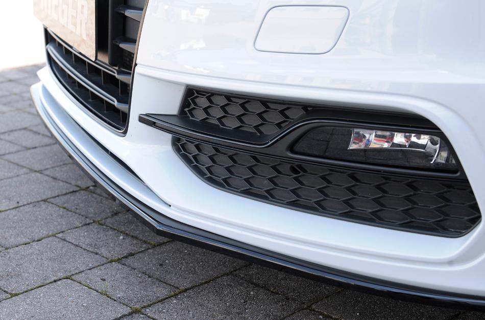 Lama sottoparaurti Rieger nera A3 8V dal'09.16 S-line+S3 3P+Sportba - Audi  A3 8V Facelift dal 09.2016 - Rabanser Onlinestore